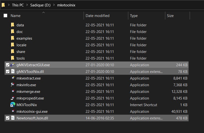 Extract Hardcoded Subtitles from Video on Windows PC 3 Extract gMKVExtractGUI