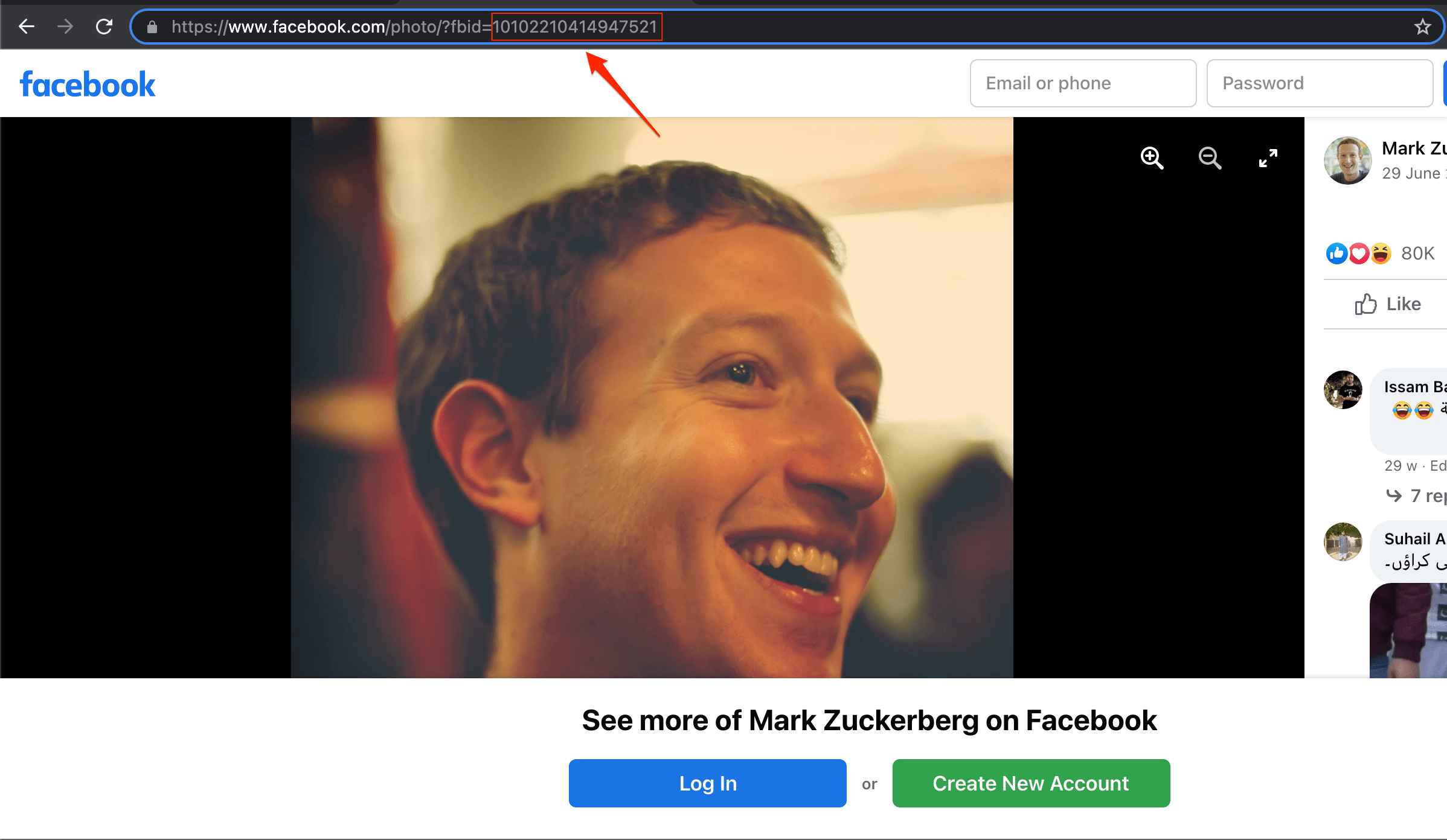 Facebook Reverse Image Search: Find Profile from a Picture 3 Facebook User using Photo Number