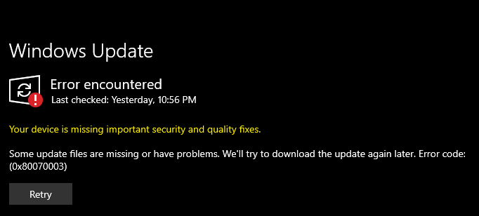 Fix - The Application Was Unable To Start Correctly (0xc0000142) 6 Failed Windows Update
