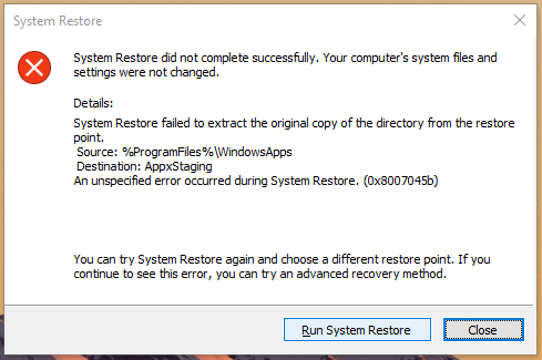 How to Fix Windows Error Code 0x6D9? 19 Failed system restore