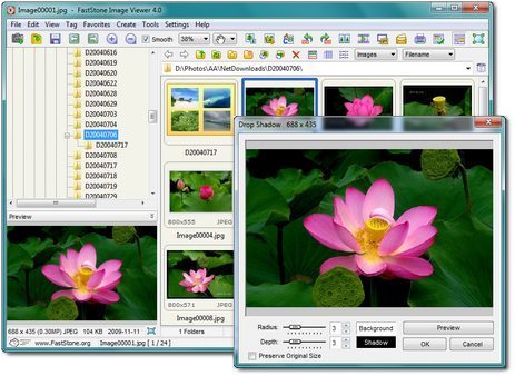 Top Best Photo Viewer Softwares for Windows 10 4 FastStone Image Viewer