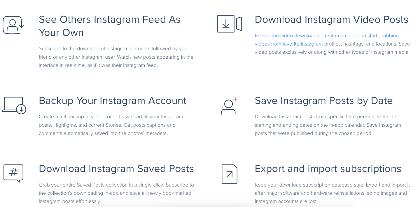 4K Stogram | Download Instagram Stories, Videos and Photos 2 Features