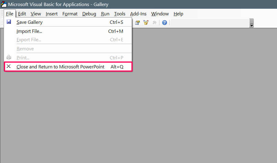 How to Fix 'An Error Occurred while PowerPoint was Saving the File' 18 Click on Close and Return to Microsoft PowerPoint