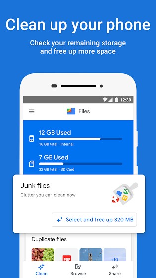 6 Best Cleaner Apps for Android to Clean Up Your Smartphone 2 Files by Google