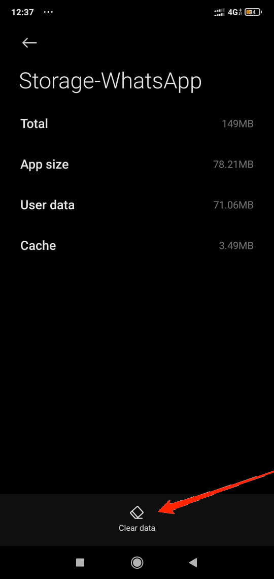 What is 'Waiting for this Message on WhatsApp Web' and How to Fix it? 6 Finally, click on the Clear Data button