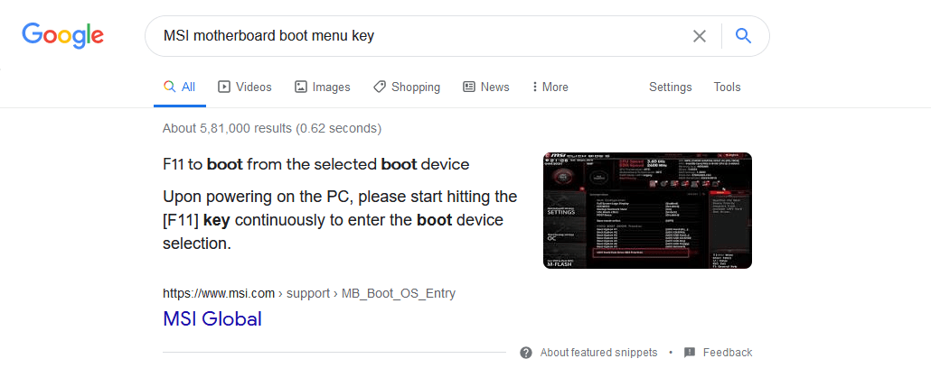 Enjoy Linux OS without Installing in PC Using Bootable USB Drive 16 Find Boot Menu Key