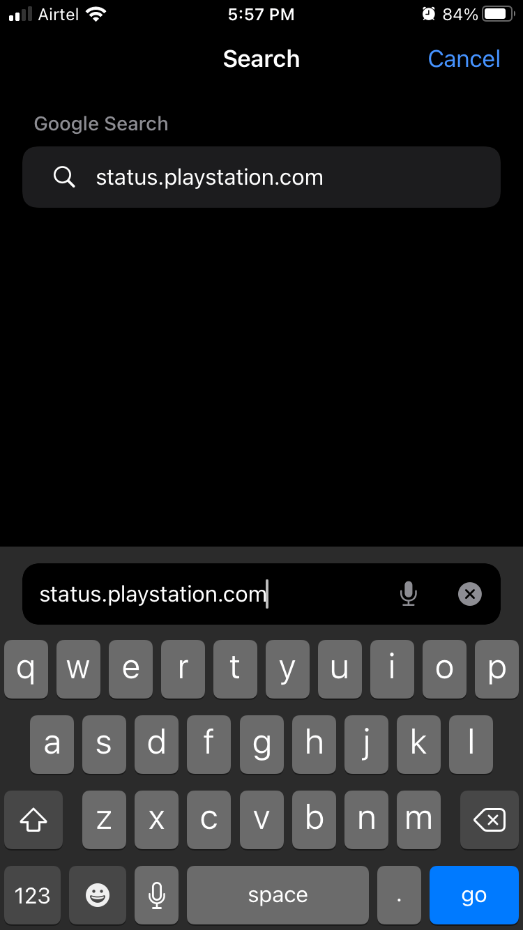 Find PlayStation Server Status