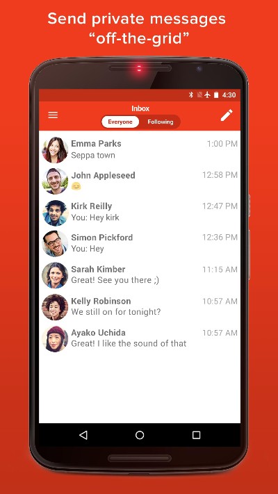 5 Best Offline Messaging Apps: Send Text without Internet 2 Fire Chat