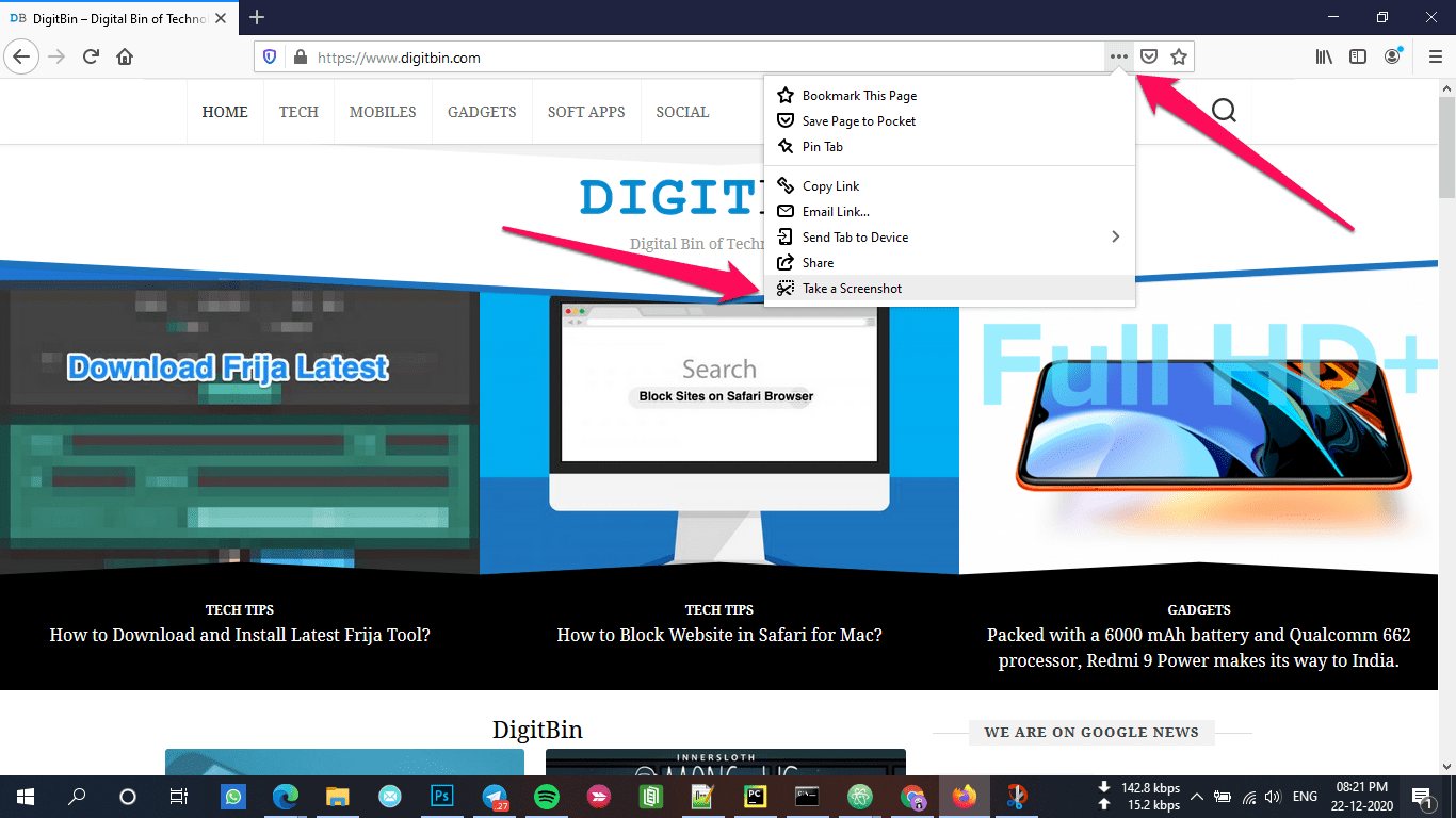 Google Chrome vs Mozilla Firefox | Which one to Choose? 5 Firefox Take a Screenshot