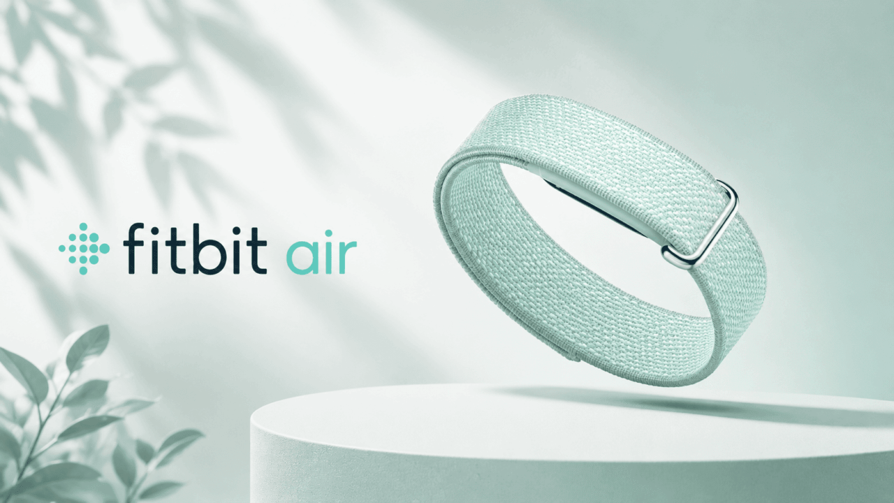 Google Launches $99 Fitbit Air To Rival WHOOP Without Subscription 1 Fitbut air concept mint colored