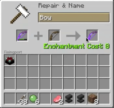 How to Repair a Bow in Minecraft? 3 Fix Bow using Anvil