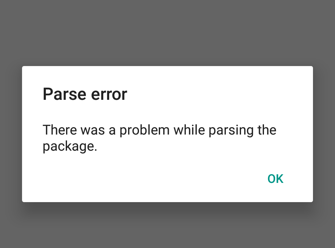 How to Fix There is a Problem Parsing the Package Error? 1 Fix Error Parsing the Package