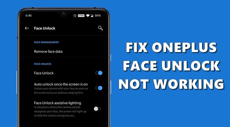 Fix OnePlus Face Unlock Not Recognizing 1 Fix OnePlus Face Unlock Not Working