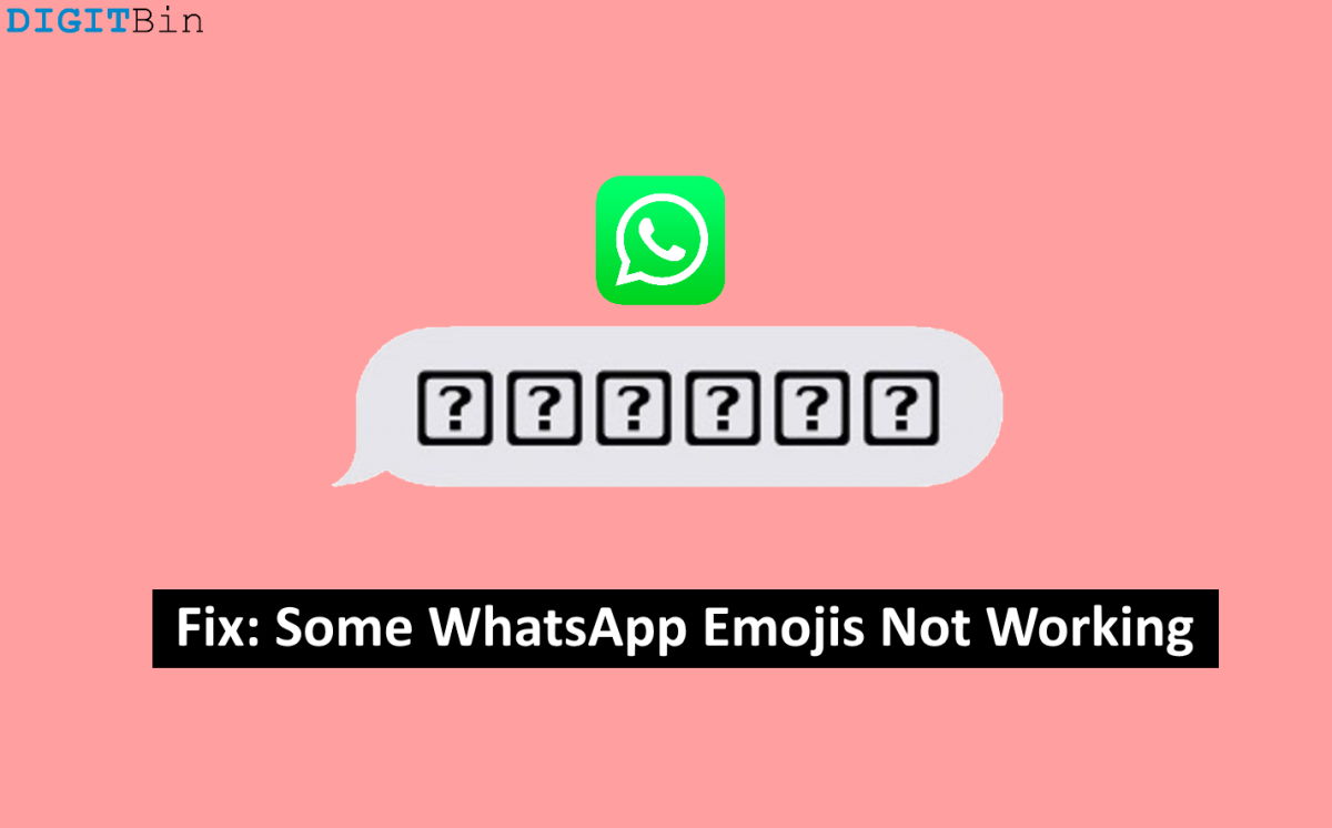 How to Fix Some WhatsApp Emojis Not Working on iPhone? 1 Fix Some WhatsApp emojis not working on iPhone