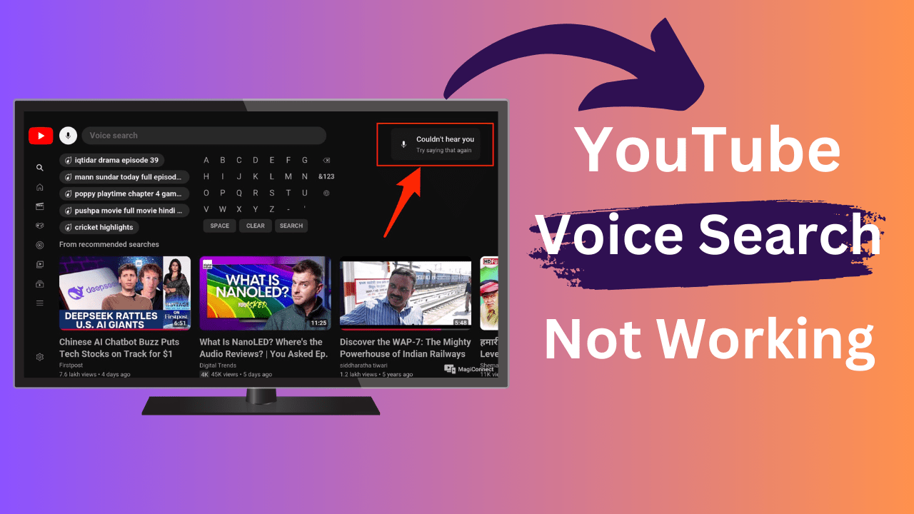 YouTube Voice Search Not Working on Smart TV: How to Fix? 1 YouTube Voice Search Not Working
