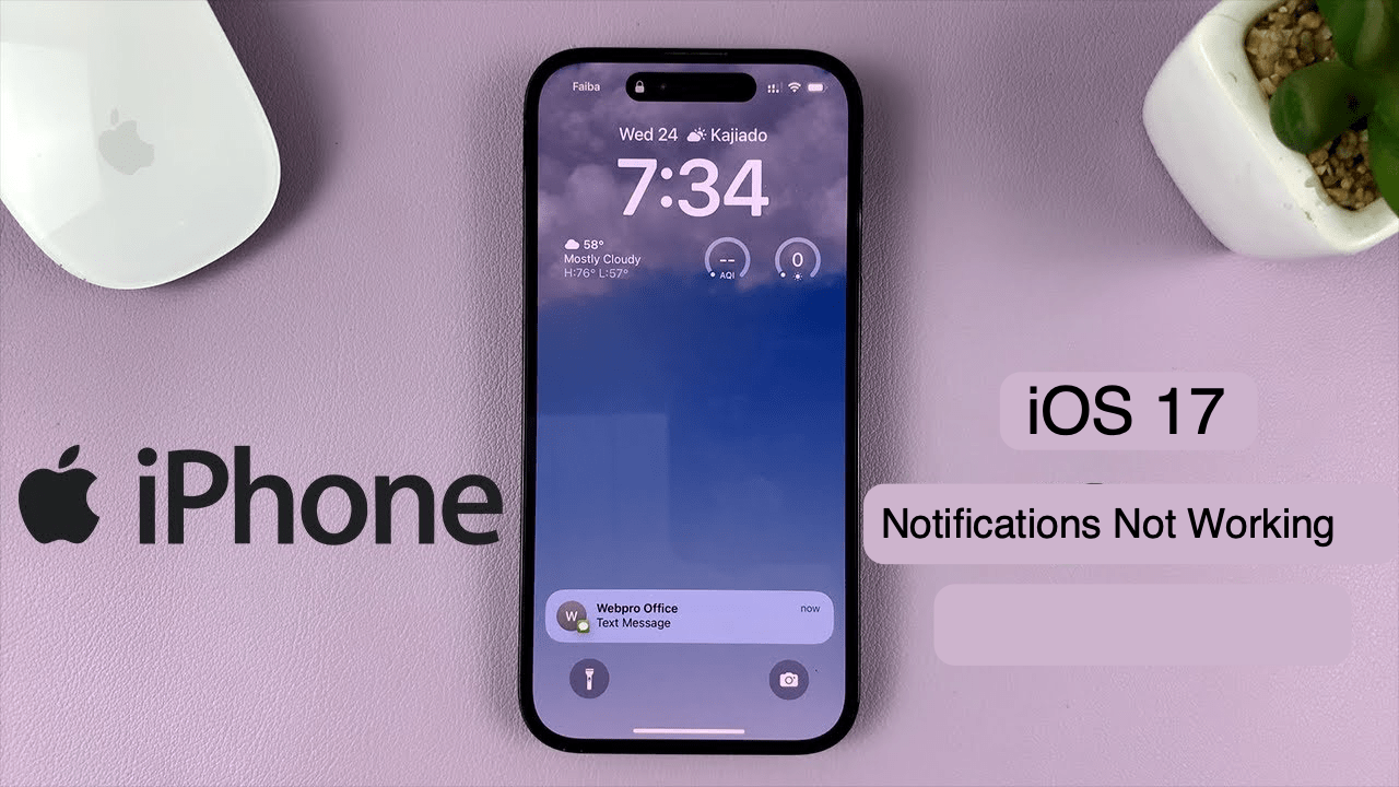 How to Fix Notifications Not Working on iPhone after iOS 17 Update 1 Fix Notifications Not Working on iPhone after iOS 17 Update