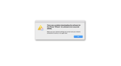Fix iTunes Error 9006