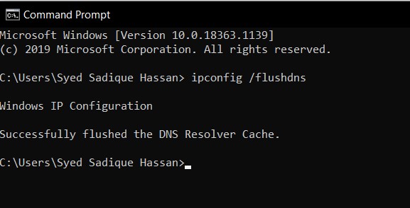 How to Speed Up Internet on Windows 10? 4 Flush DNS