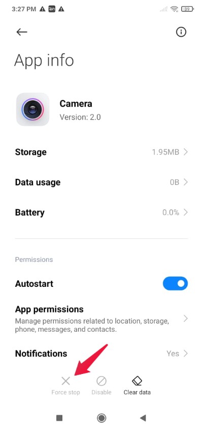 How to Fix Xiaomi Camera Not Working/Opening Issue? 9 Force Stop