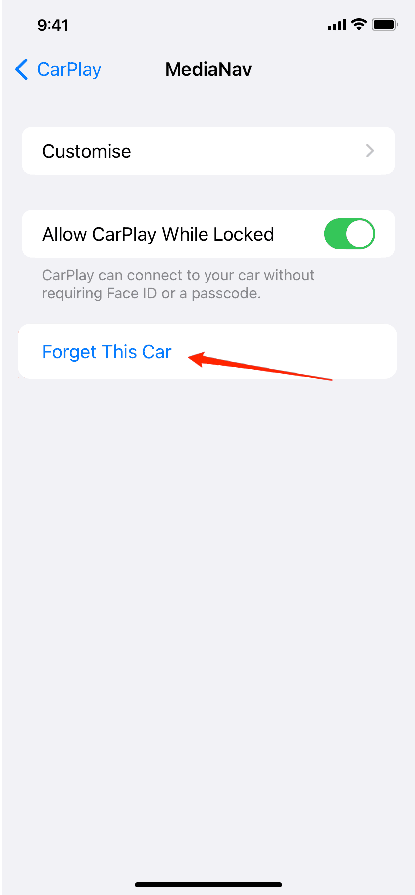 How to Fix iOS 16 Not connecting to CarPlay? 4 forget carplay settings iphone