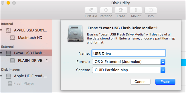 Format USB Drive