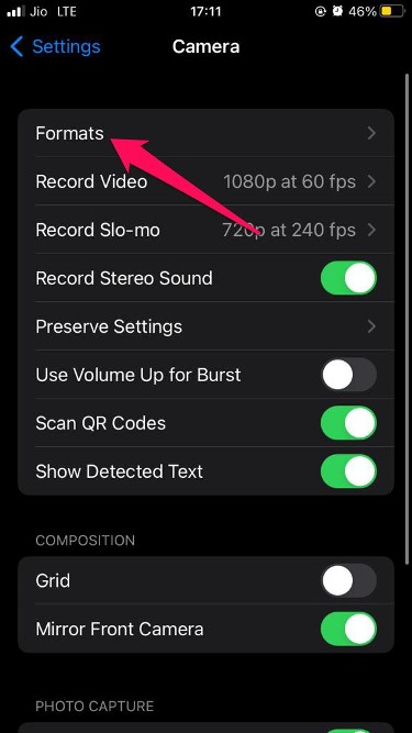 How to Take JPEG Pictures on iPhone Camera? 4 Formats