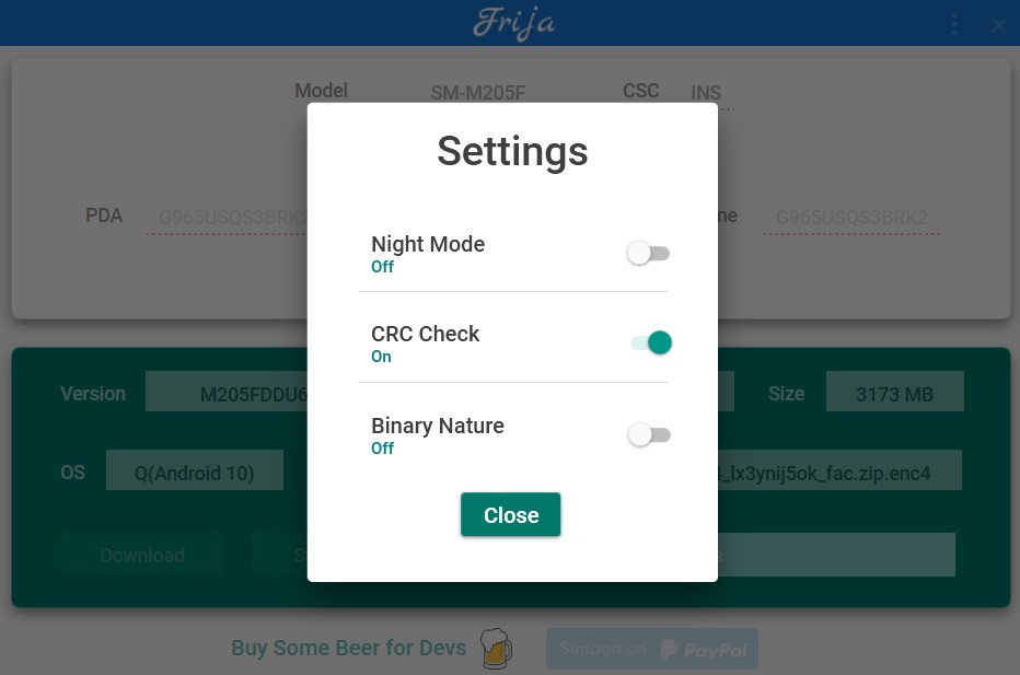 How to Download and Install Latest Frija Tool? 3 Frija Settings