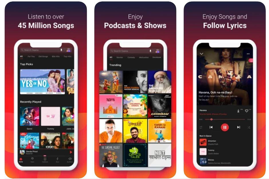 Top Best Music Apps for iPhone 14 Gaana Music