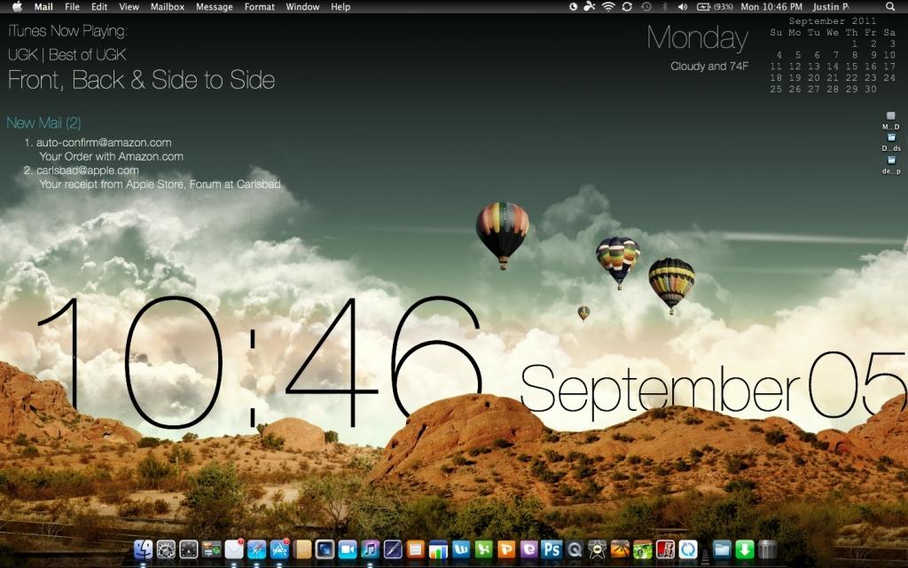 7 Best Live Wallpaper for Mac 4 GeekTool