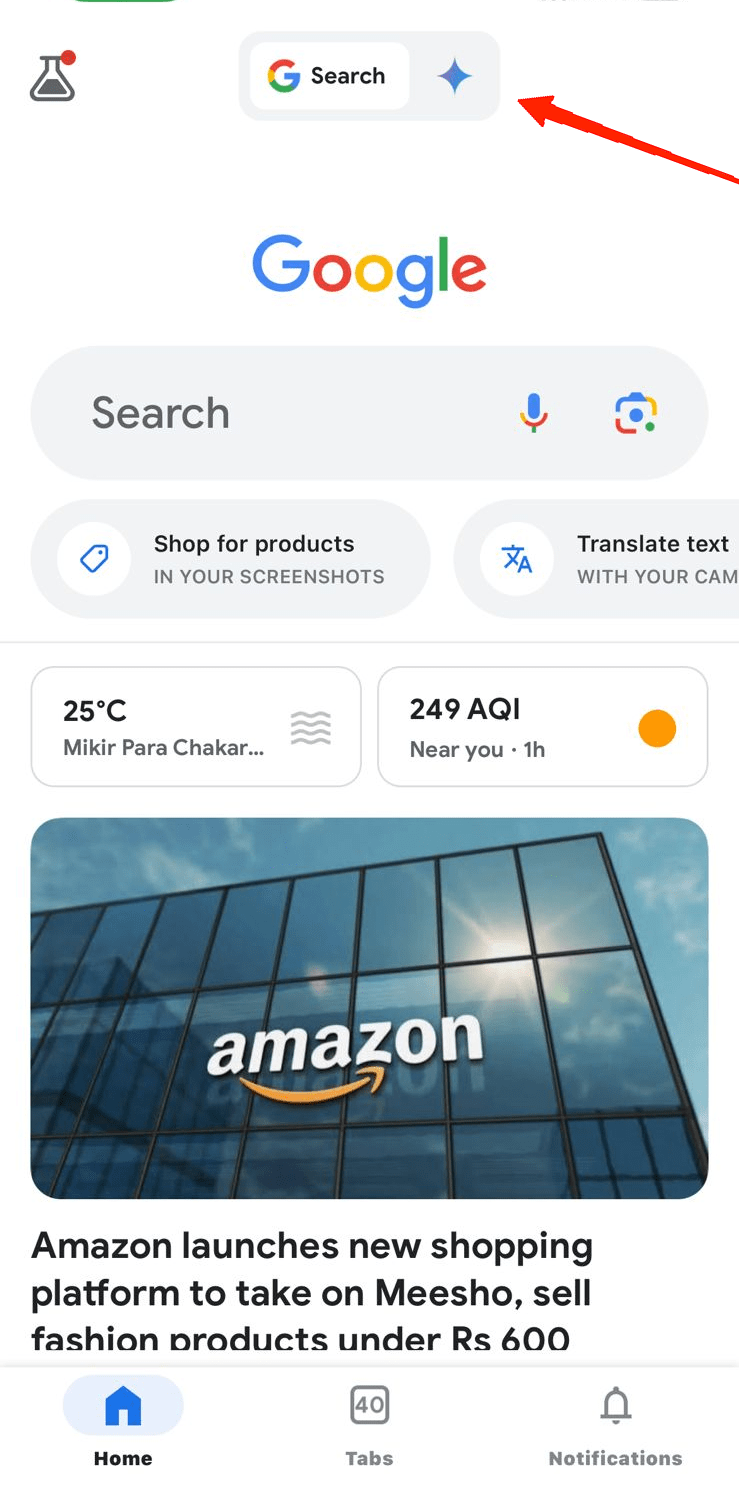 How to Use Google Gemini AI on Your iPhone 2 Tap on the Gemini Tab and it will take you to a page like this.