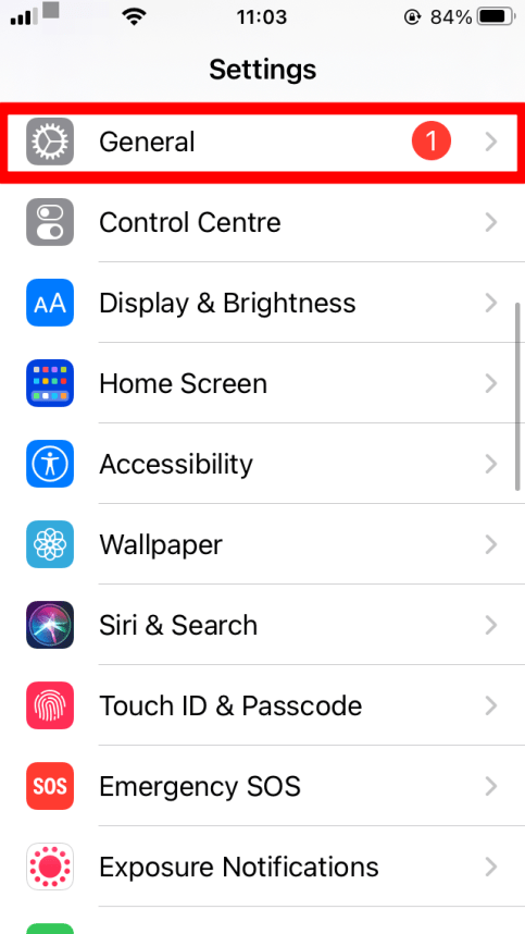 Fix Bluetooth Not Working or Pairing on iPhone 7 General under settings