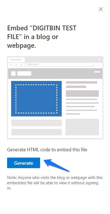 How to Generate Direct Download Link for Cloud Storage? 15 Generate HTML Embed