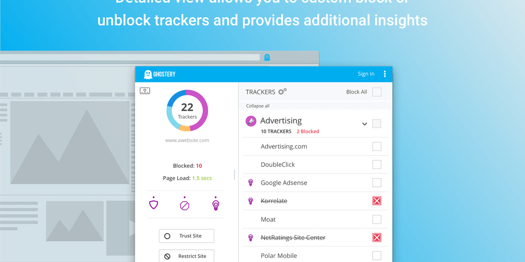 Best Chrome Extensions to Enhnace your Browsing 3 Ghostery