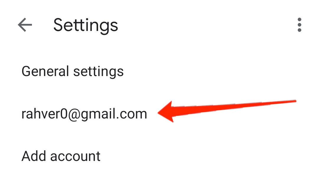 Gmail Setting