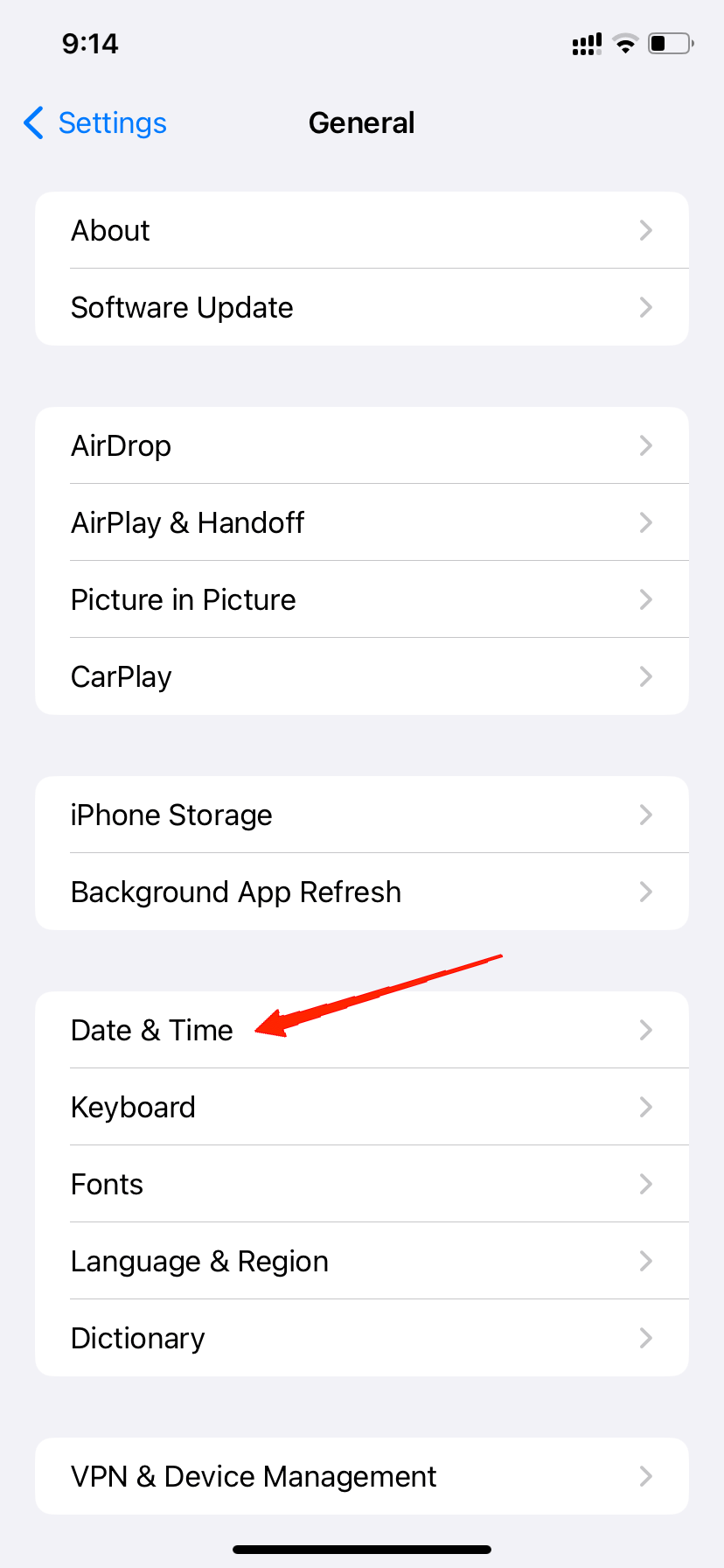 Why Can't I See Pictures on iMessage? Easy Fixes! 8 Go to Date & Time.