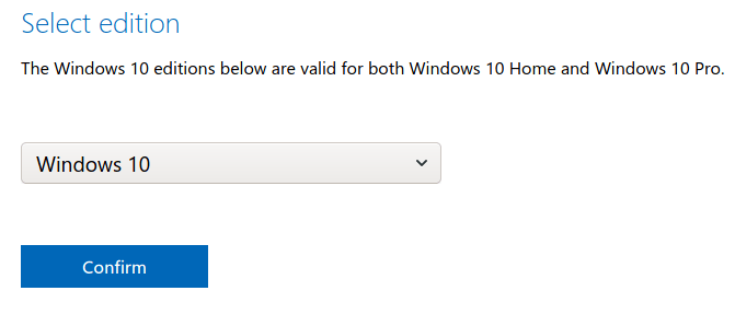 How to Create Bootable Windows 10 Drive in Linux? 3 Go to Microsoft Site and Select the Desired File