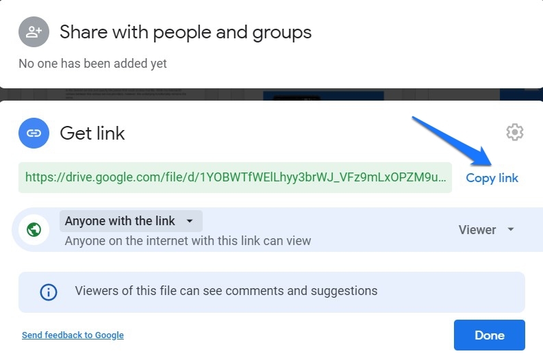 How to Generate Direct Download Link for Cloud Storage? 3 Google Drive Get Link