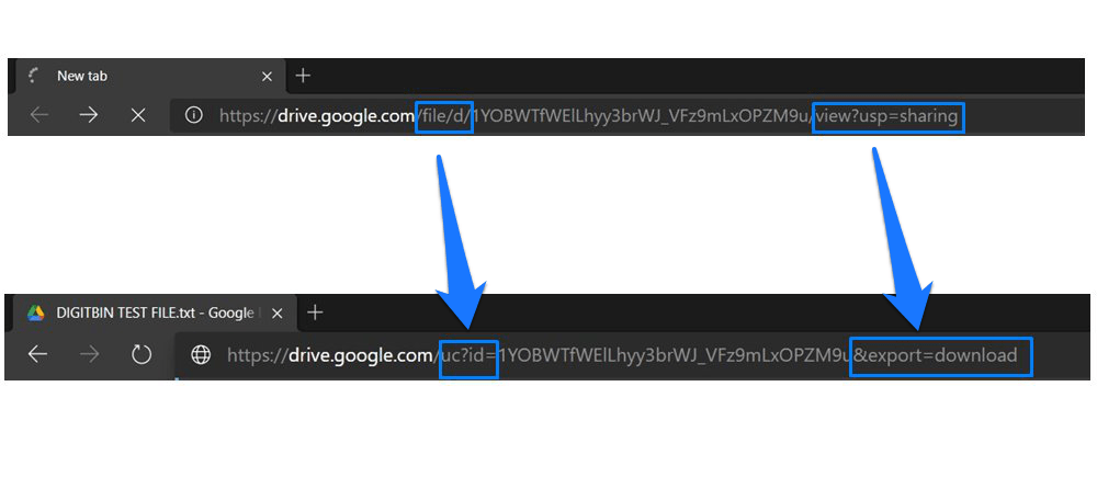 How to Generate Direct Download Link for Cloud Storage? 4 Google Drive Tweaked URL
