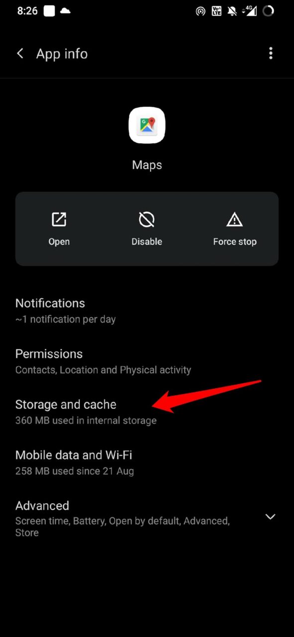 6 Ways to Fix Google Maps Not Crashing | Keeps Stopping Android 9 Google Maps storage and cache