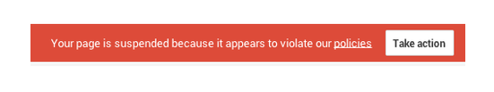 Unblock and Recover your Suspended Google Plus profile 2 Google Plus Account Suspended