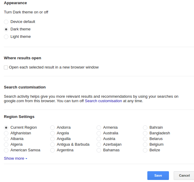 How to Enable Dark Mode in Google Search Engine and Results? 8 Google Search Engine Dark Theme Setting