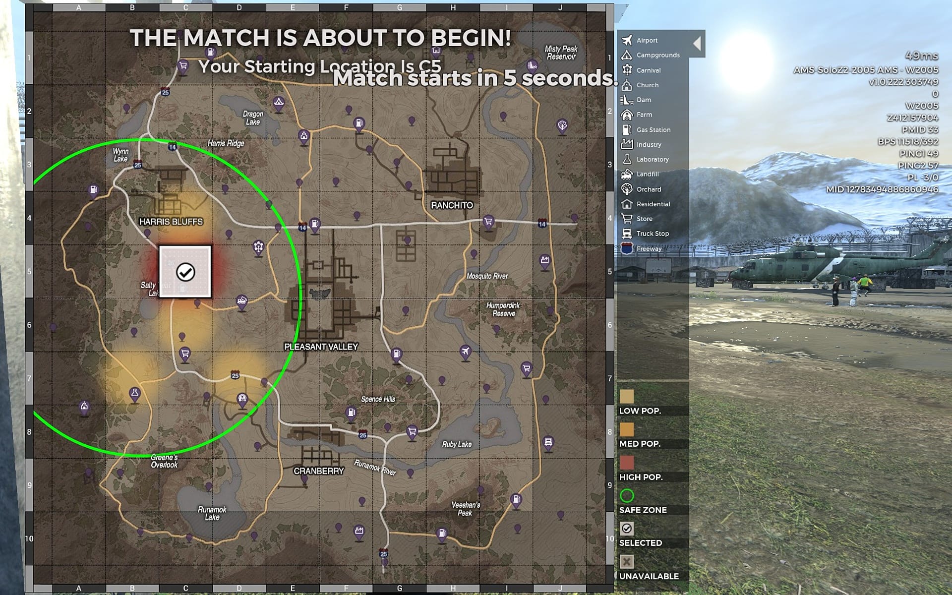 H1Z1 Mobile Battle Royale | All You Need to Know 3 H1Z1 Map