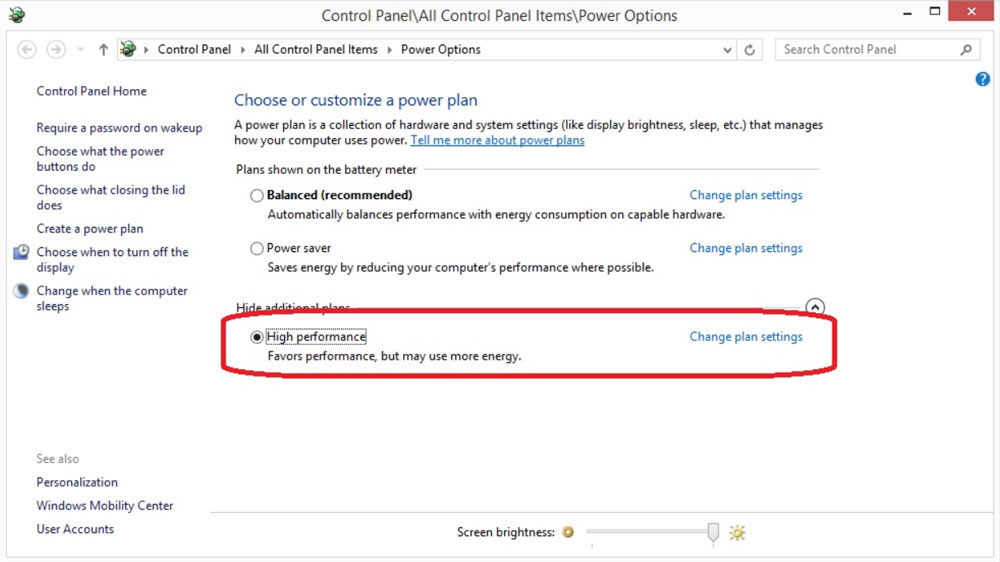 How to Fix Chivalry 2 Stuck on Loading Screen on PC? 7 Switch to a High-Performance Power Plan