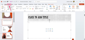 How to Insert PDF Into Microsoft PowerPoint 7 Click Insert tab