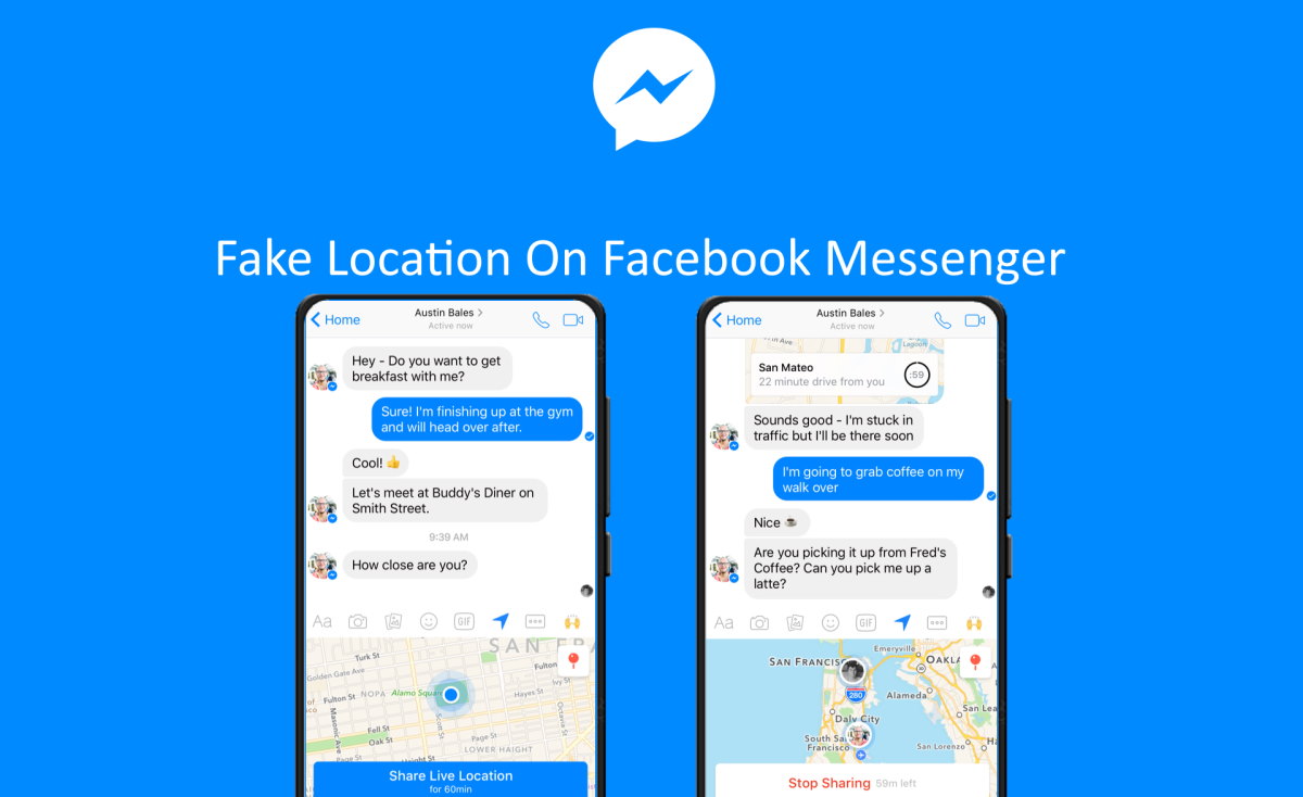 How to Fake your Location on Facebook Messenger? 1 How To Fake Location On Facebook Messenger