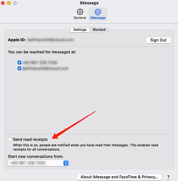 How to Disable Read Receipts On iMessage on iPhone and Mac? 7 Turn Off Read Receipts On iMessage On Mac
