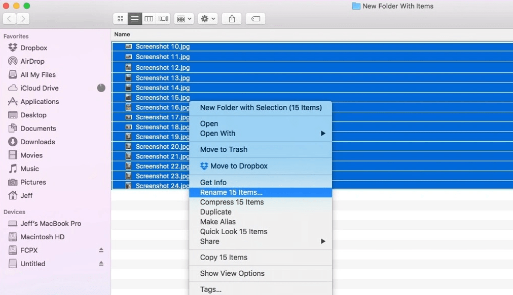 Batch Rename Multiple Files on Mac: Rename Files at Once 2 finder bulk update