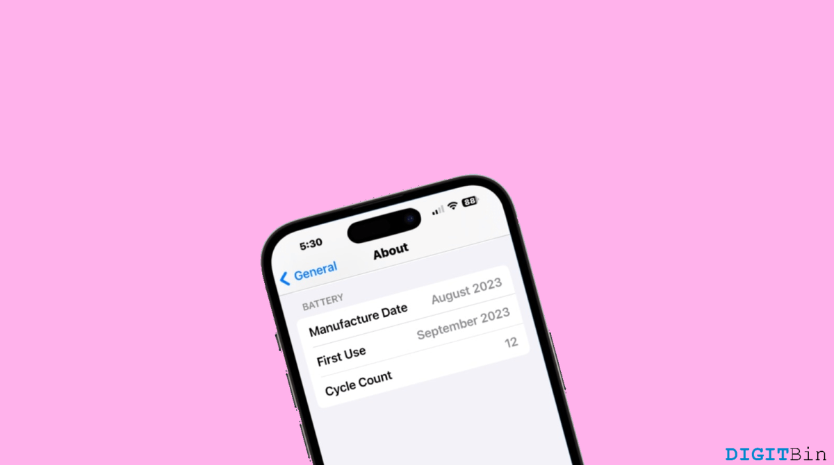 How to Check Battery Cycle Count on iPhone 15 1 How to Check Battery Cycle Count on iPhone 15