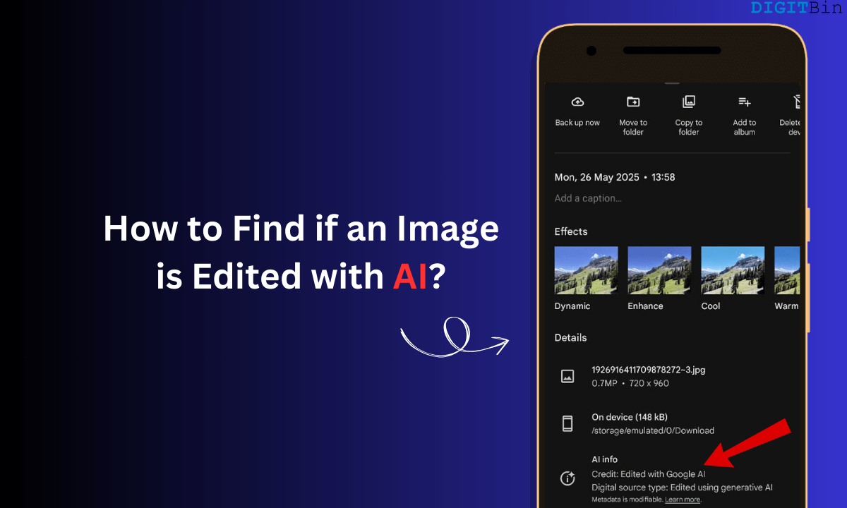 Is This Image AI-Generated? Here's How to Find Out 1 How to Find if an Image is Edited with AI