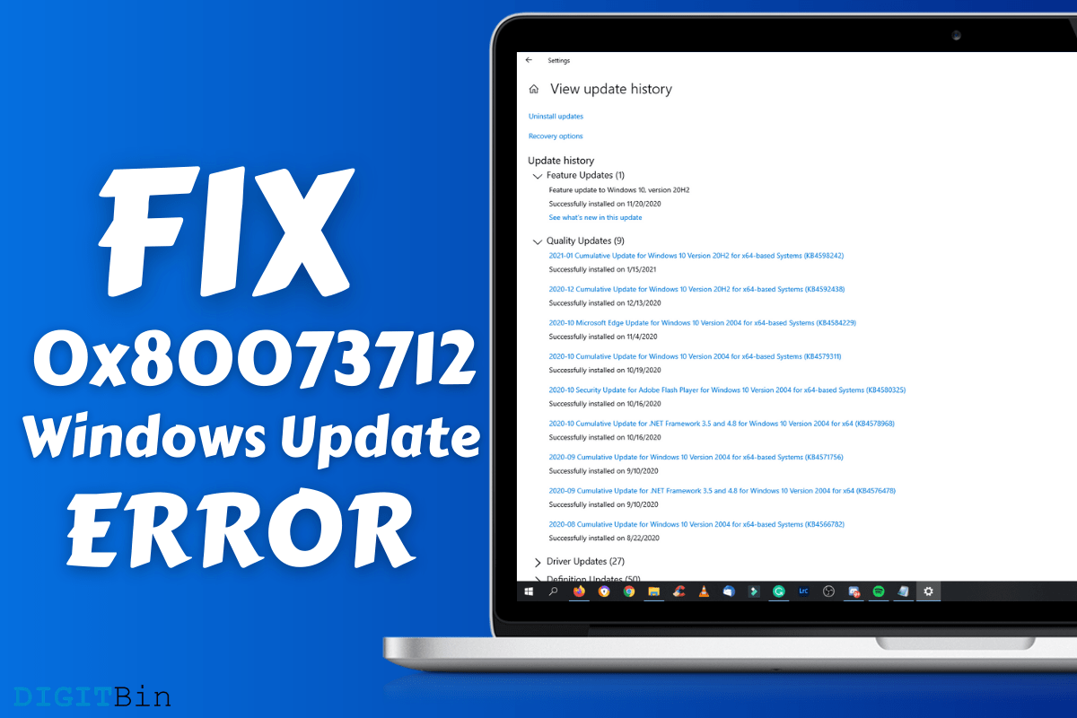 6 Ways to Fix Windows Update Error Code 0x80073712 1 How to Fix Windows Update Error Code 0x80073712